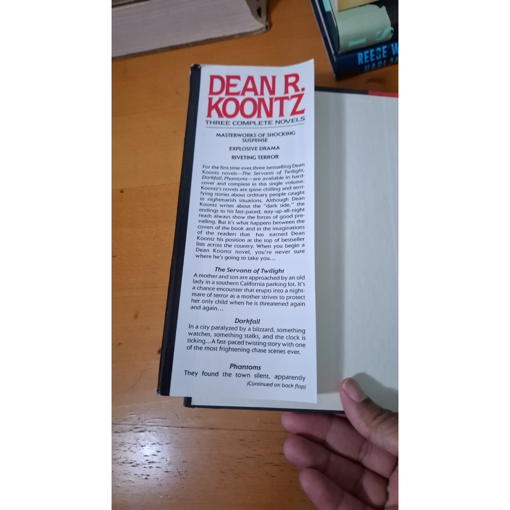 Dean Koontz Omnibus - 3 Complete Novels  (Signed) | Thriller (W2) - Picture 2 of 7